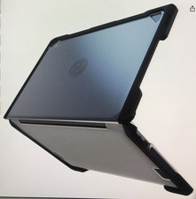 UZBL Air Hard Shell Case For HP ChromeBook 11 G9/G8 Protective Clear Cover 1Pk