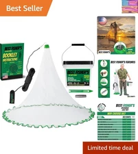 American Pro Cast Net - 4ft-12ft, 3/8" Mesh, Real Lead 1-lbs/ft - 2024 Upgraded