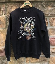 NFL Dallas Cowboys football classic unisex black sweatshirt QT6102