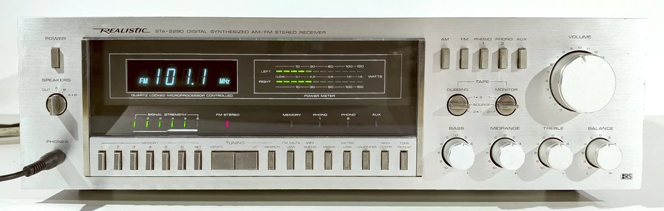 🔥【REVISADO PROFESIONAL】¡Receptor estéreo realista STA-2290 200W! 2x Phono In💥GARANTÍA Foto 3 de 4