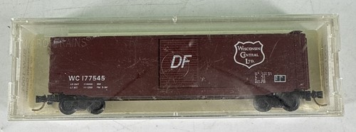 Brooklyn Locomotive Works N Scale Wisconsin Central 50’ Box Car BLW 1004 L/N