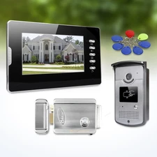 7inch Video Security Door Phone with Intra-monitor Audio Intercom for Apartment