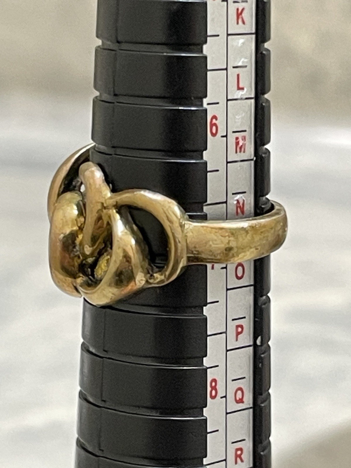 Sterling Silver Abstract Wave Statement Ring Size… - image 11