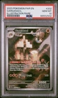 2023 Pokemon Par En-Paradox Rift GARGANACL ILLUSTRATION RARE #202 PSA 10