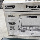 Vintage Coleman 2 Burner Propane Stove Used Once Original Packaging Made In USA — photo 8