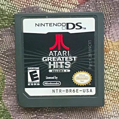 Nintendo DS 4-Game Atari Greatest Hits Vol 1, Zoo Tycoon 2, Cars 2, Super Mario
