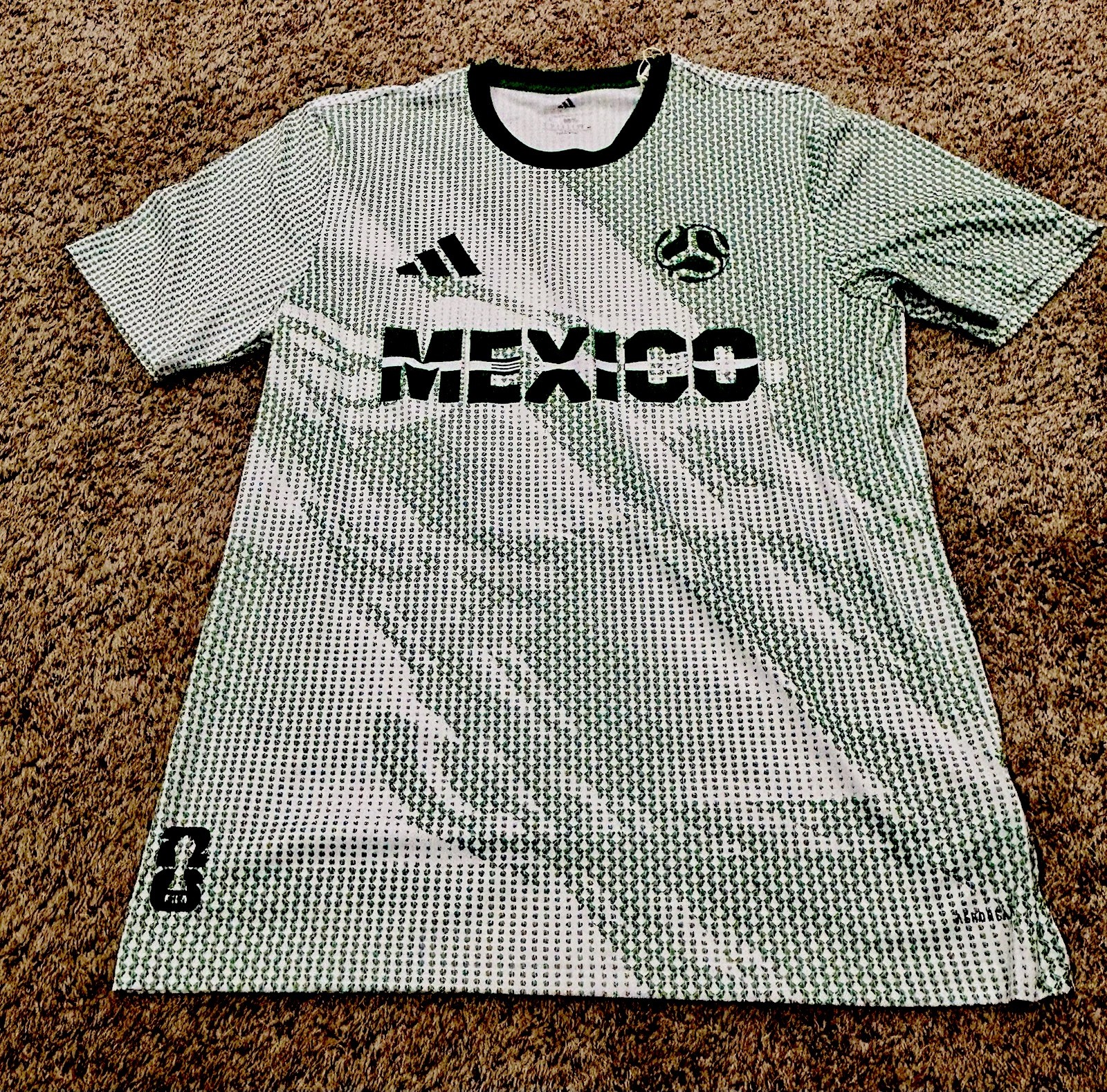 Adidas Mexico National Team 2026 FIFA World Cup El Tri Green Soccer Jersey Men L