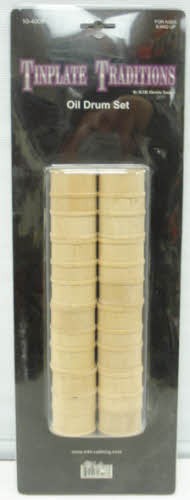 Tambores de aceite de madera de calibre estándar MTH 10-4008 de hojalata Traditions (paquete de 8) | Zustand: New