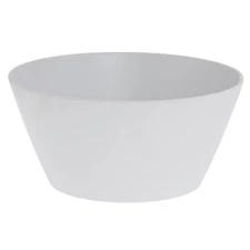 HUBERT® Serving Bowl White Melamine- 10 3/4" Dia x 4 9/10" D