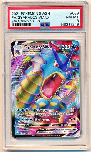 Gyarados VMAX graded PSA 8 for sale on eBay