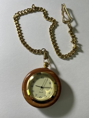 Handmade Maple Wood Pocket Watch