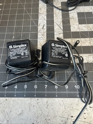 Lot Of 2478-324 Simplex Time Clock External Power Supply For Model 100/125 -1603