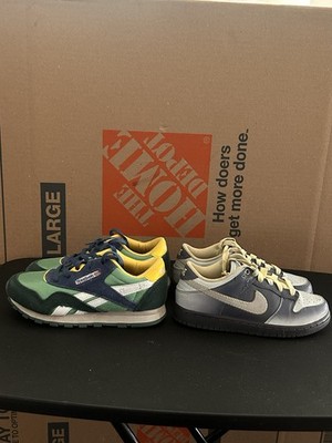 2 Pair Of Unisex Kids Shoes Sz 1y In Great Condition/no Odor/no Original Boxes