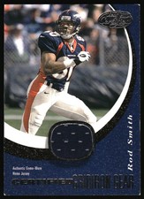2000 Donruss Playoff Certified Gridiron Gear Rod Smith CGG RS80-H 120/300 Patch