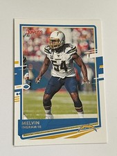 2020 Panini Donruss Chargers Melvin Ingram III Aqueous Test #140