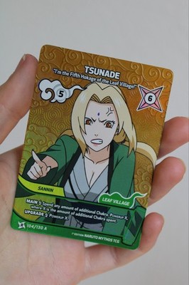 Naruto Mythos TCG, Tsunade, Rare Alt Art, 1. Edition, 104/130, Englisch