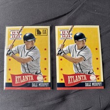 2013 Panini Hometown Heroes State Parallel Dale Murphy GA #57 SP + Base Braves