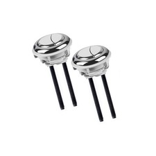 Dual Push Flushing Toilet Button, 2 Pack Replacement Toilet Flush Button, Toi...