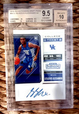 2018 Panini Contenders Ticket Auto #64 Shai Gilgeous-Alexander RC Becket 9.5/10