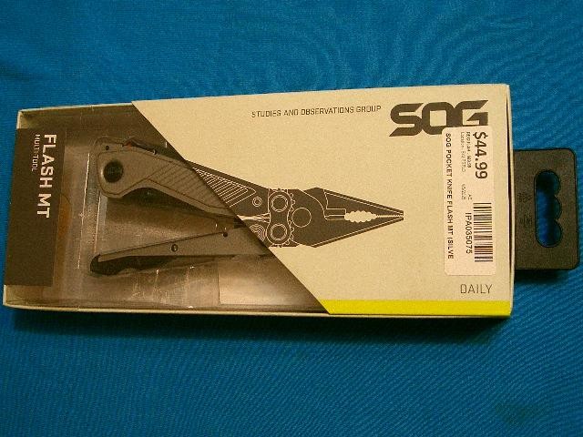 NM SOG SPECIALTY KNIVES FLASH MT MK1 MULTI TOOLS PLIERS KNIFE S&O GROUP SURVIVAL