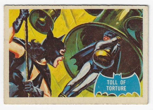 1966 A&BC Batman Blue Bat #21B — Raw