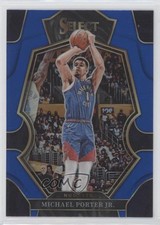 2022-23 Panini Select Premier Level Blue Prizm Michael Porter Jr #114 yj7