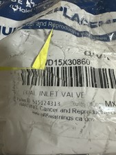 GE WD15X30860 1/2" Dual Inlet Valve Plastic NPT Connection