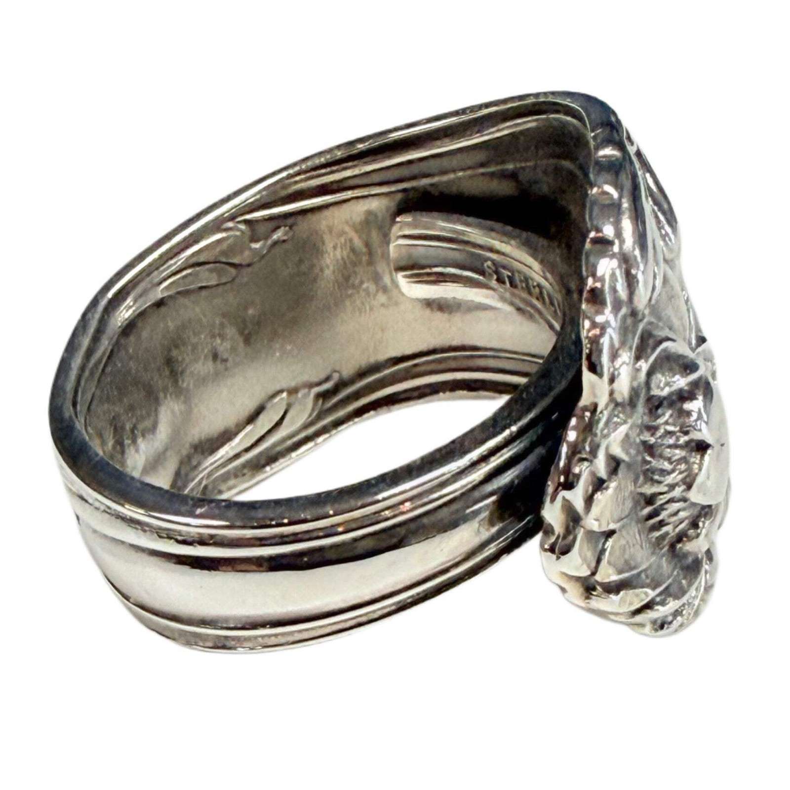 Silver Spoon Ring - image 3