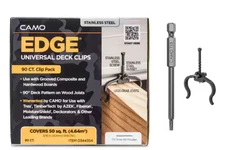 CAMO 0344354 Edge Clip Hidden Deck Fasteners (90 ct)