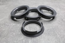 4x SET Zentrierringe Distanzringe 63,4 mm x 54,1 mm silber für Alufelgen