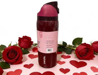 Borraccia Isolata Owala FreeSip 32oz – Acciaio Inox, Fiori Di Ciliegio, Con Canuccia