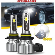 9005 Led Headlight Bright Super Bulb Kit White 6500k 40000lm Highlow Beam 2-20x