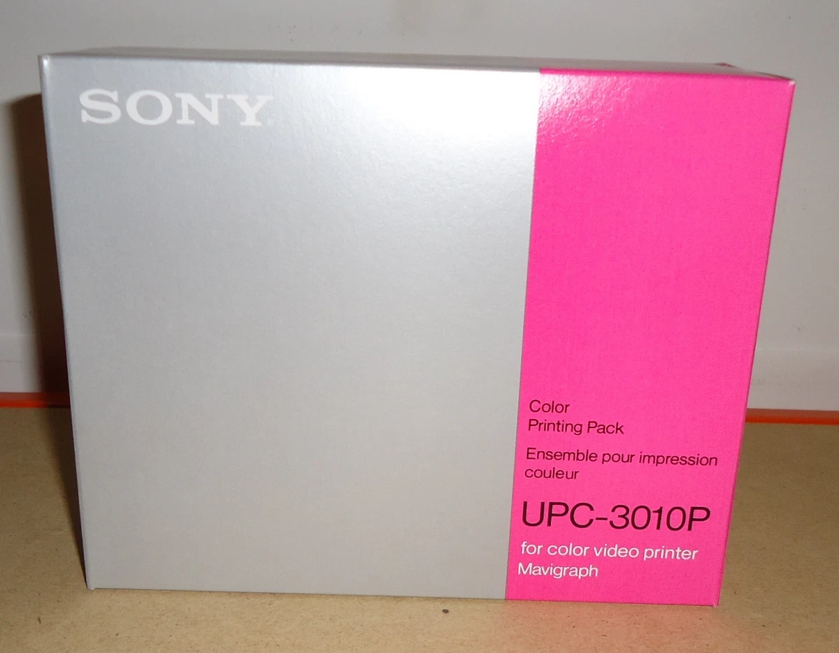 Papier Thermique Couleur Sony UPC-5510 Pour Imprimante - Neuf Sous Blister