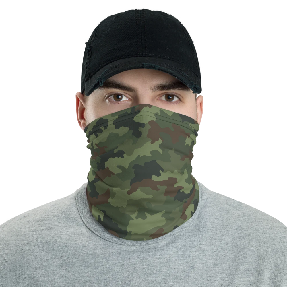Yugoslav M85 Hrastov List Camouflage Neck Gaiter