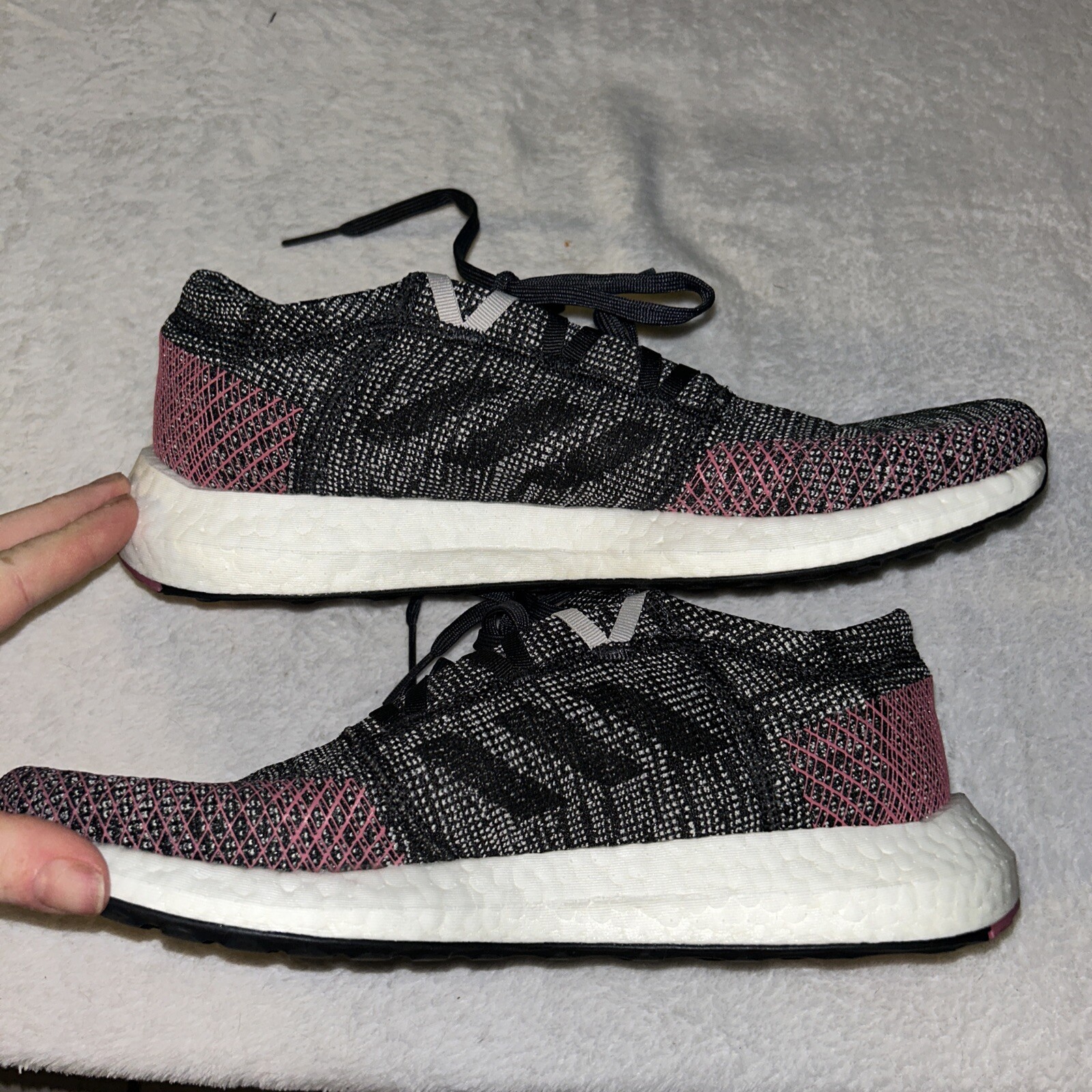 adidas PureBoost Go 'Carbon Tramar' B75667. New No Box. Size 11 image 4