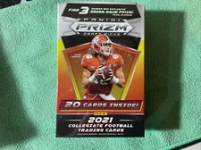 2021. PANINI PRIZM DRAFT PACK. . FOOTBALL HANGER BOX NEW FACTORY SEALD