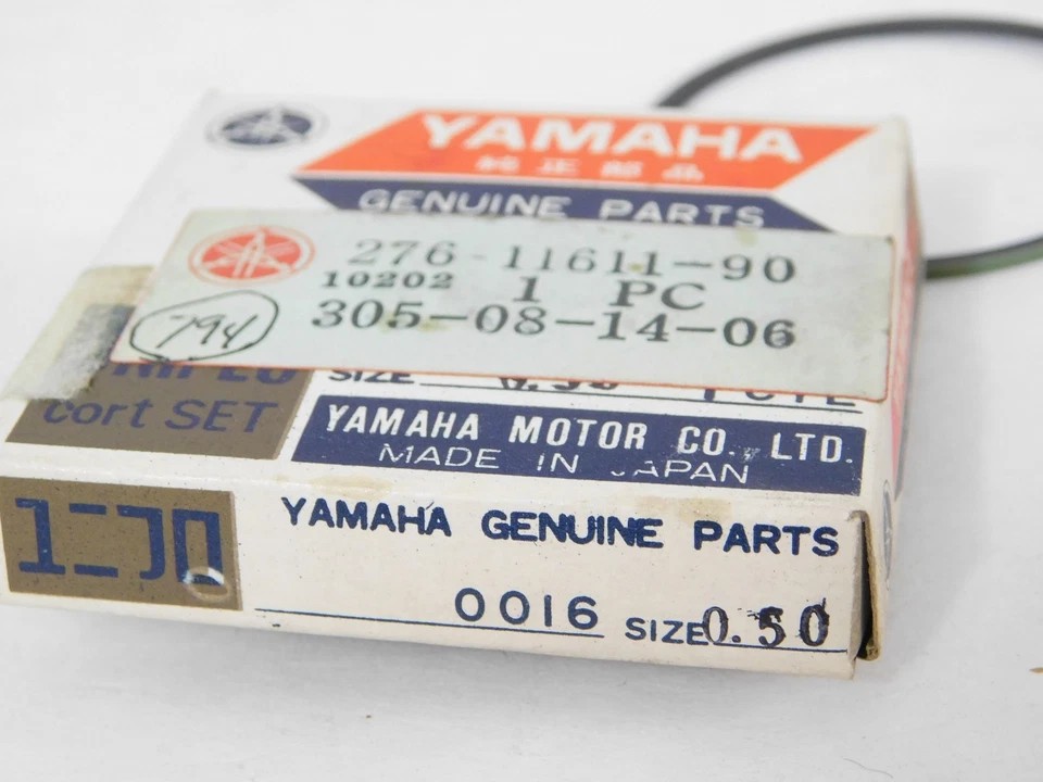 1 NOS Genuine YAMAHA HT1 HT 1MX 90 2nd Oversize PISTON RING OEM 276-11611-90 NEW - Image 3 of 3
