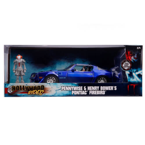 It (2017) - Jada Toys 1977 Pontiac Firebird 1:24 Pennywise Figure