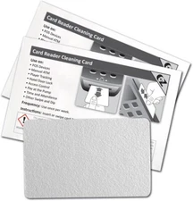 K2-H80B50 Card Reader Cleaning Cards - Flat Cards (50)