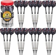 Fat Cat Darts in a Jar Soft Tip Darts with Storage/Travel Container, Pack of 21