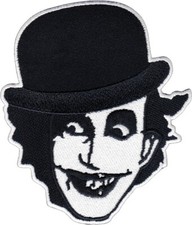 Patch - Adicts Black White Face Punk Rock Music Band Embroidered Iron On 39209