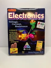 ScienceWiz Electronics Kit 18 Projects Voltage, Current, Resistance Lie Detector