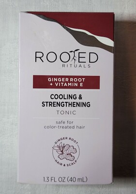 Rooted Rituals Ginger Root + Vitamin E Cooling & Strengthening Tonic