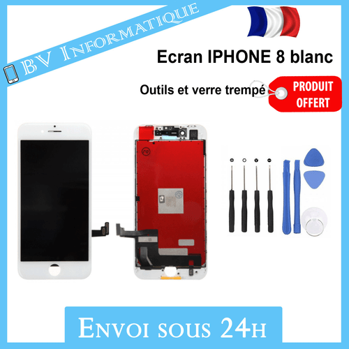 VITRE TACTILE + ECRAN LCD RETINA IPHONE 6/6S/7/8/7+/8+/X/XR/XS/11/12/13 - Photo 13 sur 26