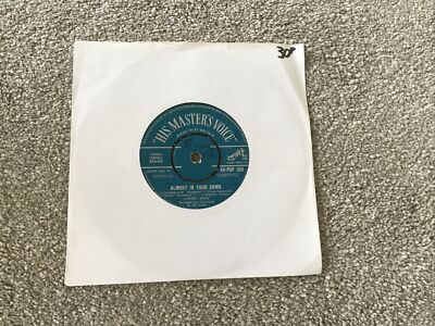 Johnny Nash - Midnight Moonlight / Almost In Your Arms 7  Vinyl single rare HMV
