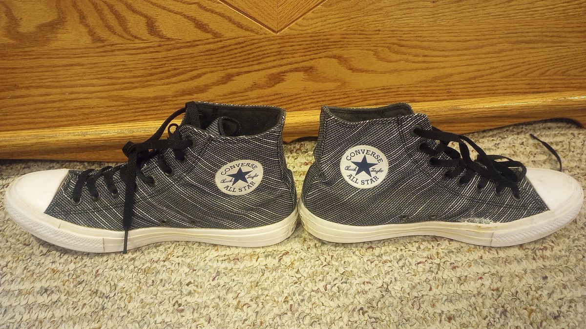 Converse Chuck Taylor II Hi-Top Lunarlon 151087C Shoes (Men 10, Women 12)  Black