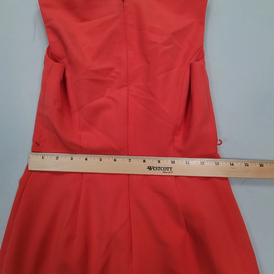 Vestido Ellen Tracy Mujer 2 Naranja Cómodo Informal Elegante Damas Foto 4 de 4