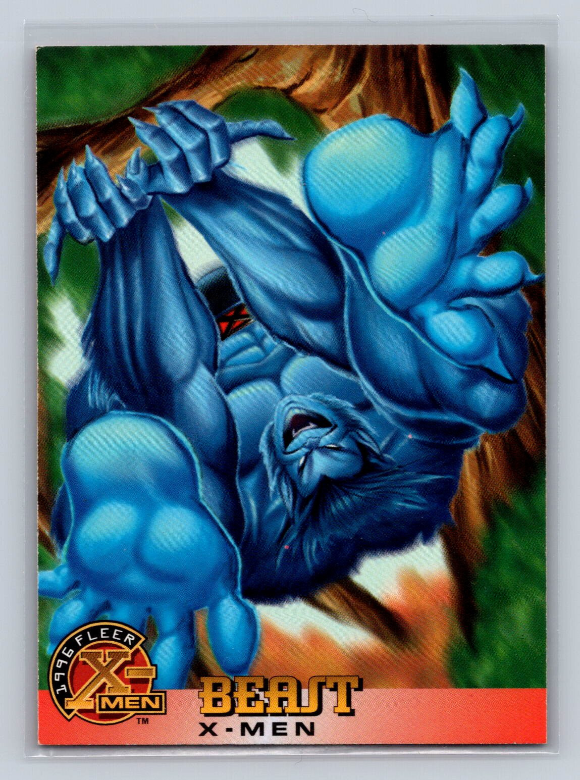 1996 Fleer X-Men #2 Beast