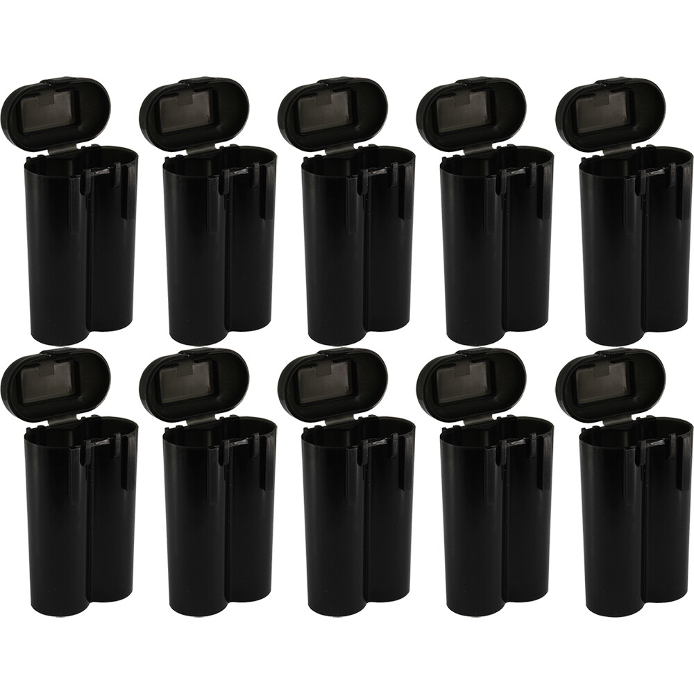 10 Black 18650 & CR123A 2 Battery Holder Storage Case for 18650 BATTERIES | eBay 10 Black 18650 & CR123A 2 Battery Holder Storage Case for 18650 BATTERIES | eBay