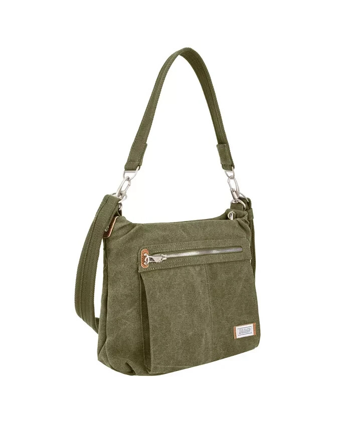 TRAVELON Anti-Theft Heritage Hobo Light Paste 33072 NWOT